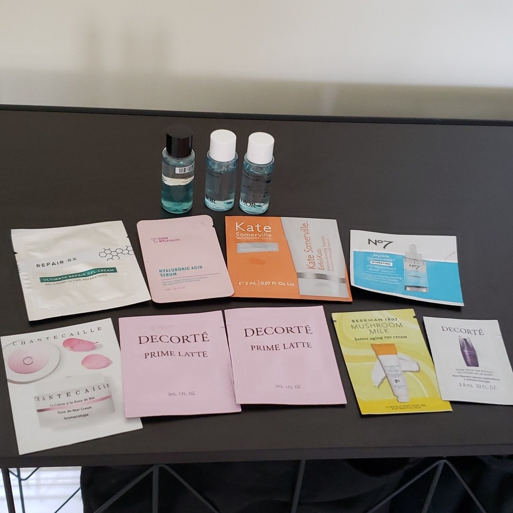 Dior Chanel samples beauty bundle